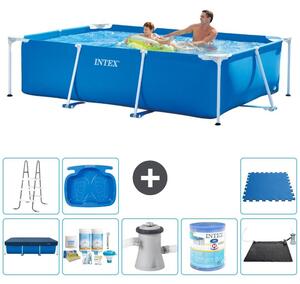 Piscina fuori terra rettangolare - 260x160x65 cm - 9 pezzi - Modello S40111