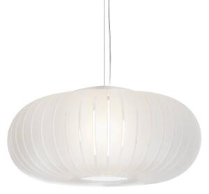 Kartell Lampada a sospensione Teresa Frozen, Bianco / Opale, Soggiorno / Sala da pranzo, Plastica, Design, Lampada a sospensione