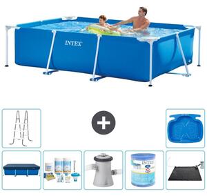 Piscina fuori terra rettangolare - 260x160x65 cm - 8 pezzi - Modello S40084