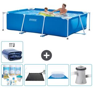 Piscina fuori terra rettangolare - 260x160x65 cm - 6 pezzi - Modello S20034