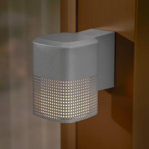 Nordlux Applique da esterni Sidara, dimmerabile, Alluminio / Grigio / Zincato, Alluminio, Moderno, Applique da esterni