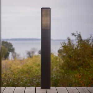 Nordlux Lampione Sidara 95 Seaside, nero, alluminio, IP44, E27 Sidara, dimmerabile, Nero, Alluminio, Moderno
