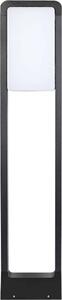 V-TAC VT-33 lampada led da giardino 10W chip samsung fissaggio a terra 80cm nero in alluminio IP65 bianco freddo 6400K - SKU 20115