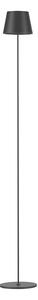V-TAC VT-7544 Lampada da terra piantana led touch dimmerabile in alluminio corpo nero altezza regolabile 50cm-130cm ricarica USB - sku 7009