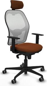 Sedia da ufficio Piqueras y Crespo 1D036G2 Bianco Marrone