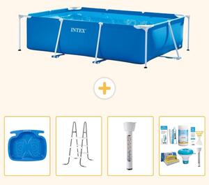 Piscina fuori terra rettangolare - 260x160x65 cm - 5 pezzi - Modello S22348