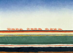 Malevich, Kazimir Severinovich - Stampa artistica Red Cavalry, (40 x 30 cm)