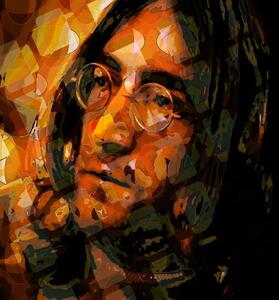 Davis, Scott J. - Stampa artistica Lennon 2012, (35 x 40 cm)