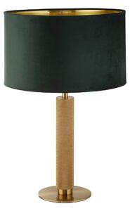 Searchlight Lampada da tavolo London, ottone / verde