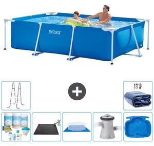 Piscina fuori terra rettangolare - 260x160x65 cm - 8 pezzi - Modello S20038