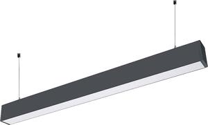 V-TAC Plafoniera LED VT-7-46, EEK: F, 40 W, 3300 lm, 6400 K, nero