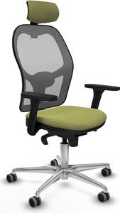 Sedia da ufficio con poggiatesta Piqueras y Crespo 3D086G2 verde