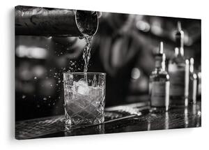 Quadro su tela – Eleganza del bar notturno
