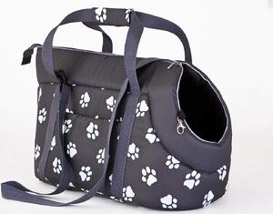 Borsa da trasporto per cani 30x58x32 cm - morbida imbottita, lavabile, con maniglia di trasporto