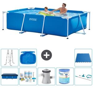 Piscina fuori terra rettangolare - 260x160x65 cm - 9 pezzi - Modello S30104