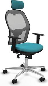 Sedia da ufficio Piqueras y Crespo 1D086N2 turchese