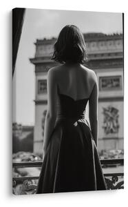 Quadro su tela – Eleganza in bianco e nero