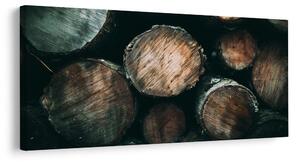 Quadro su tela – Texture naturale del legno