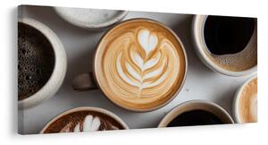 Quadro su tela – Delizioso cappuccino con schiuma
