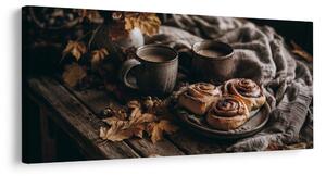 Quadro su tela – Accogliente pomeriggio autunnale