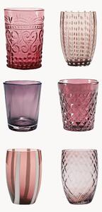 Set di 6 bicchieri fatti a mano Melting Pot