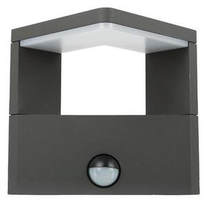 HEITRONIC Applique a LED con rilevatore di movimento BONITA Applique da esterno sensore nero
