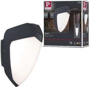 Paulmann Lampada da parete per esterni a LED Ikosea Rilevatore di movimento crepuscolare (IR) resistente all'acqua di mare
