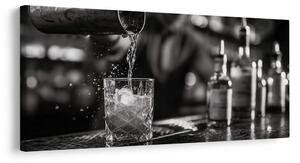 Quadro su tela – Freschezza ghiacciata con cocktail