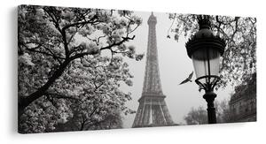Quadro su tela – Romantica Parigi invernale