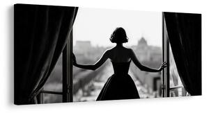 Quadro su tela – Eleganza e vista sulla città