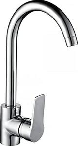 Miscelatore monocomando per lavello con bocca alta. edm