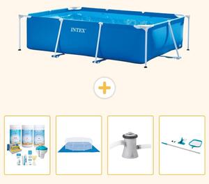 Piscina fuori terra rettangolare - 260x160x65 cm - 5 pezzi - Modello S20827