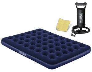 Materasso gonfiabile 203x152x22 cm con pompa a pistone Bestway 67003