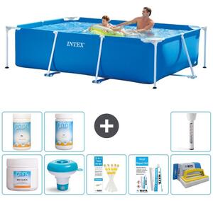 Piscina fuori terra rettangolare - 260x160x65 cm - 9 pezzi - Modello S43208