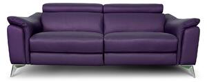 Divano Flow Relax Reclinabile in Pelle Primo Fiore – 2 posti Doppia Motorizzazione, Design Moderno