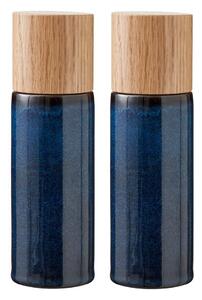 Set macina pepe e sale blu scuro in ceramica 2 pz Gastro Blue – Bitz