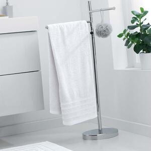 Asciugamano bianco 100% cotone 70 x 130 cm