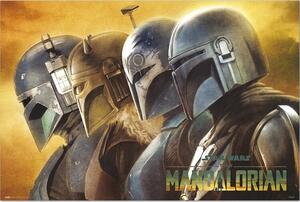 Posters, Stampe Star Wars The Mandalorian - Mandalorians, (91.5 x 61 cm)