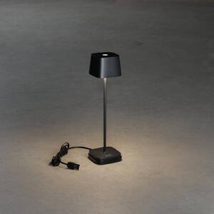 Konstsmide Lampada LED da tavolo Capri-Mini da esterni, nero