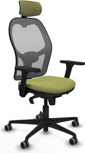 Sedia da ufficio con poggiatesta Piqueras y Crespo 3D036G2 verde