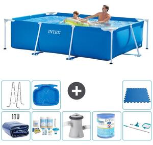 Piscina fuori terra rettangolare - 260x160x65 cm - 9 pezzi - Modello S40102