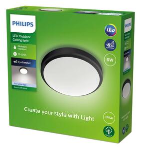 Philips Doris lampada LED esterni IP54 4.000K nero