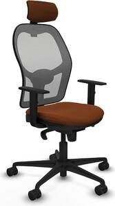 Sedia da ufficio Piqueras y Crespo 1D036N2 Marrone Grigio