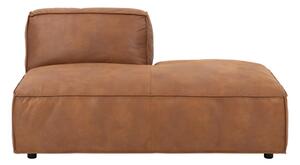 Modulo divano marrone cognac (angolo sinistro) Fairfield Kentucky - Bonami Selection