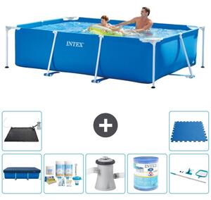 Piscina fuori terra rettangolare - 260x160x65 cm - 8 pezzi - Modello S30107