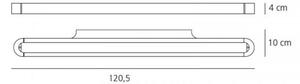 Artemide AR 1917010A - Applique LED TALO 120 LED/51W/230V