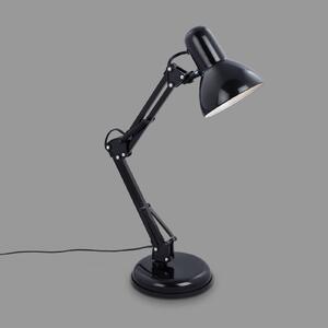 Briloner Lampada da scrivania Pixa, regolabile, E14, nero