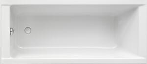 Vasca da bagno stampata Ottofond Braga 170 x 75 cm, bianco