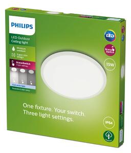 Philips SuperSlim LED IP54 Ø 25cm 4.000K bianco