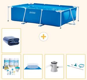 Piscina fuori terra rettangolare - 260x160x65 cm - 6 pezzi - Modello S20035